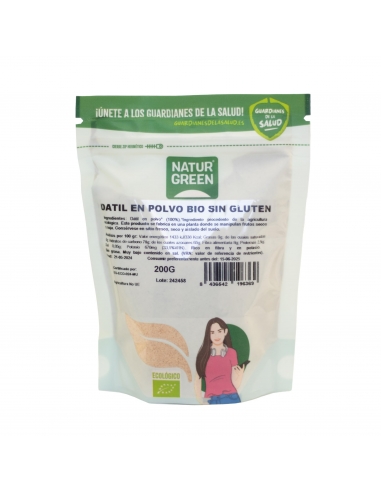 Dátil en polvo Bio (200g) -...