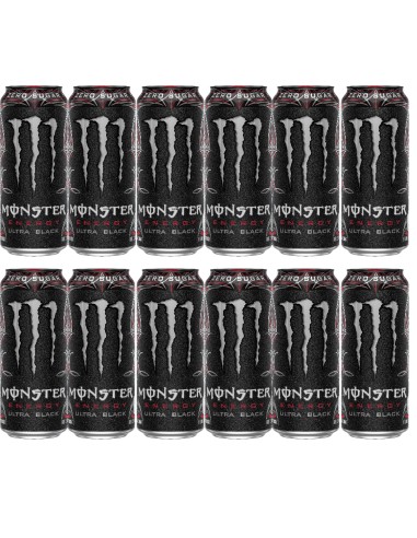 12x Monster Ultra Black (12...