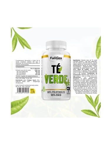 Té Verde (60caps) - Fullgas 2
