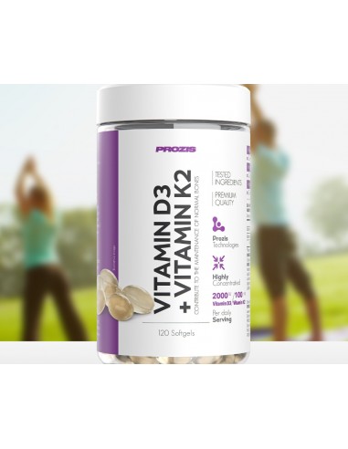 Vitamina D3+K2 (120...