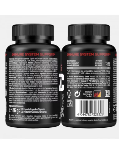 Zinc Strong (120Caps) - Weider 2