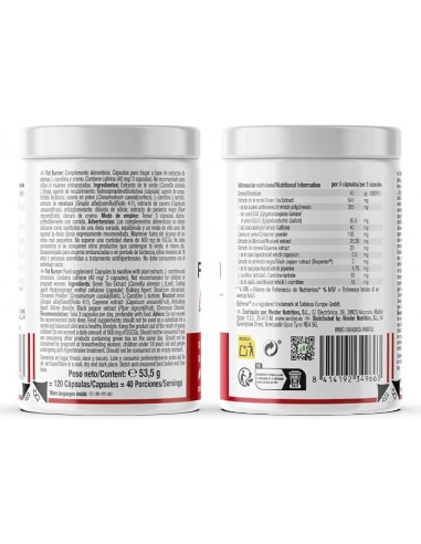 Fat Burner (120 cápsulas) -... 2