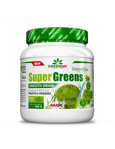 SUPER GREENS SMOOTH DRINK 360G - Amix