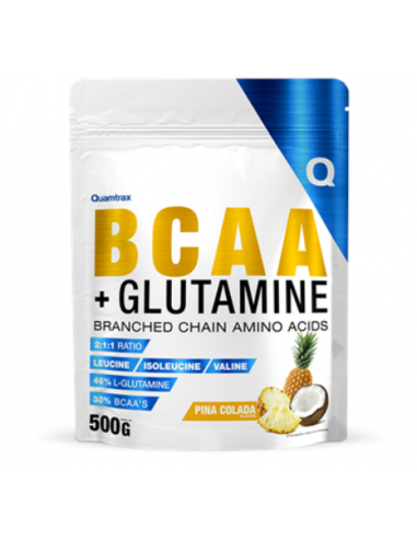 BCAA + GLUTAMINE (500G) PIÑA COLADA -...