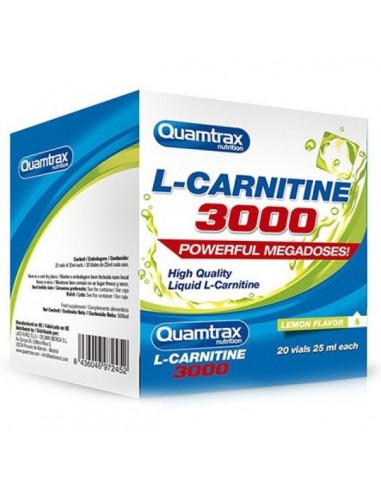 L-CARNITINE 3000 MEGADOSIS (VIALES)...
