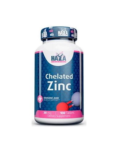 Zinc Quelado 30mg (100Tabs)...
