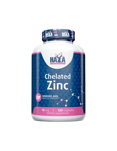 Zinc Quelado 15mg (120Caps)...