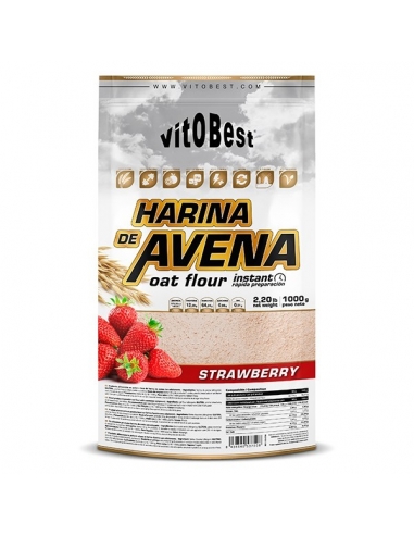 Harina de Avena (1kg) Fresa...