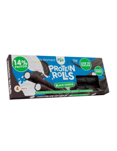 PROTEIN ROLLS (70G) BLACK...
