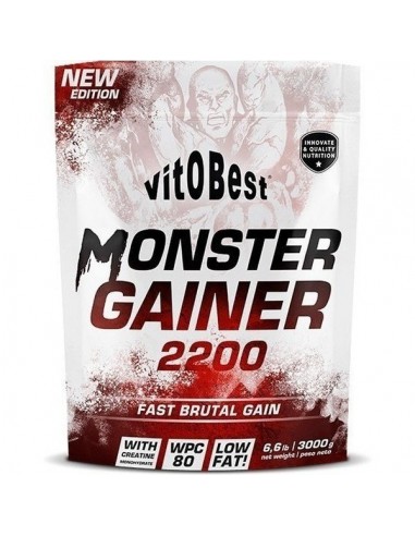 MONSTER GAINER 2200 (3KG) FRESA -...