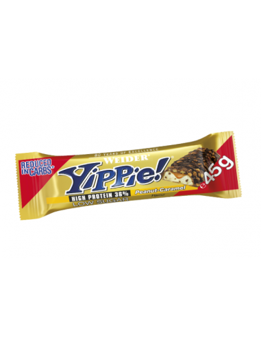 YIPPIE BAR PROTEIN (45G) CACAHUETE...