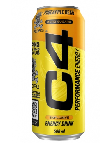 C4 ENERGY ZERO (500ML)...