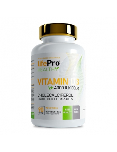 Vitamin D3 (90 Caps) 4000ui...