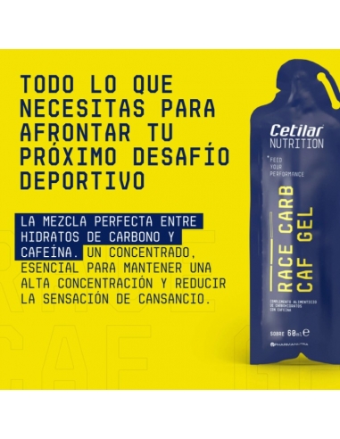 Race Carb Gel con Cafeína...